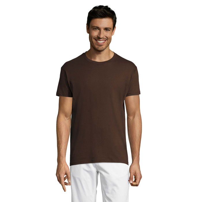 T-shirt publicitaire 150g unisexe Regent Chocolat 1